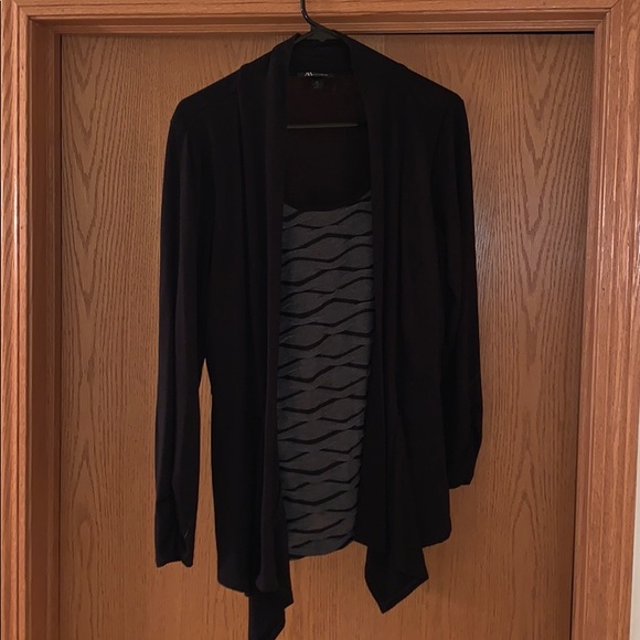 AB Studio Tops - Long Sleeve Dress Shirt